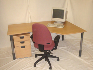 GET A WORKSTATION PEDESTAL AND CHAIR FOR JUST pound175VAT