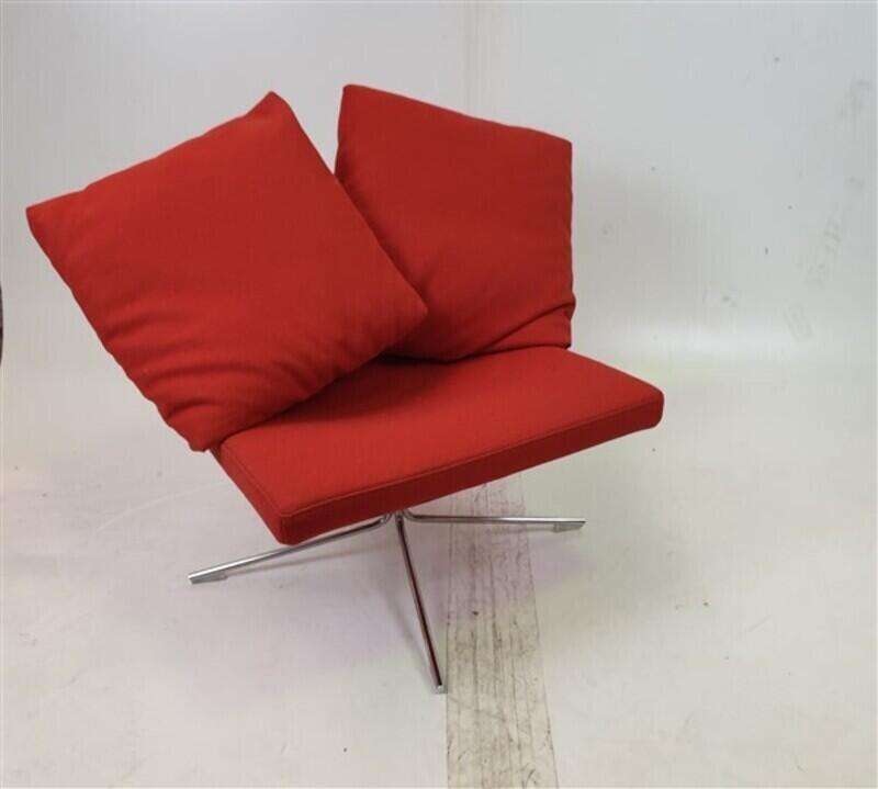 Offecct  Orange Fabric Chair