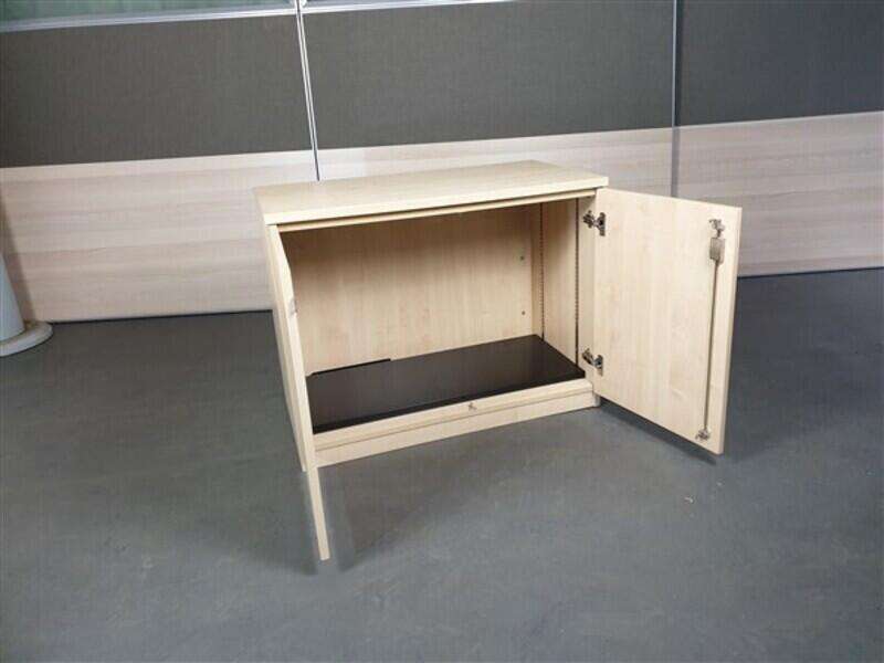 Maple Cupboard Desk High