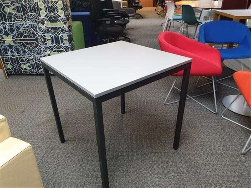 Grey square table