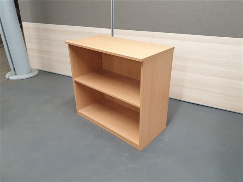 Beech Wood Bookcase Adjustable Shelf