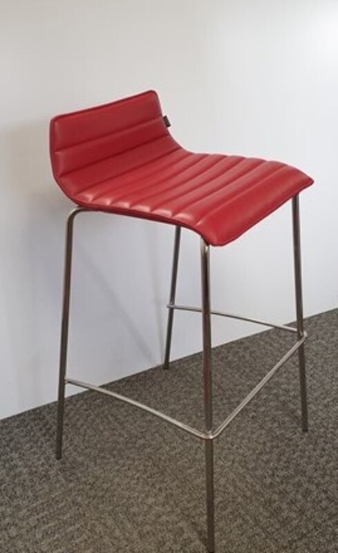 Low back red stool