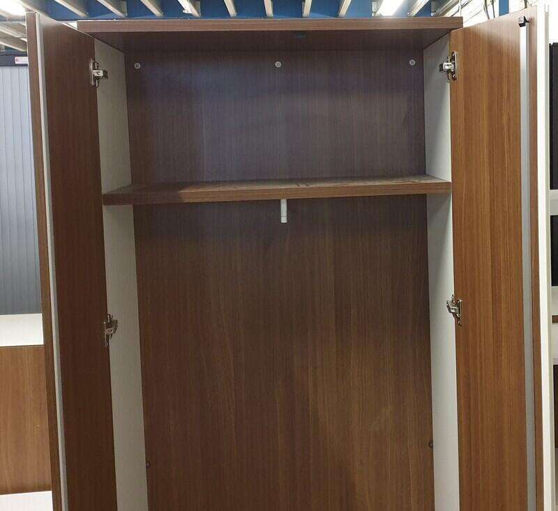 Tall walnut cupboard