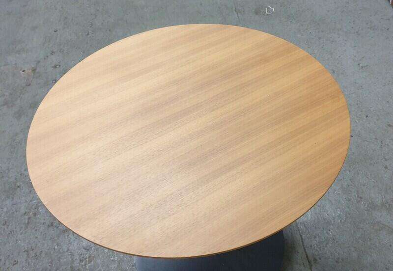 Oak Circular Coffee Table