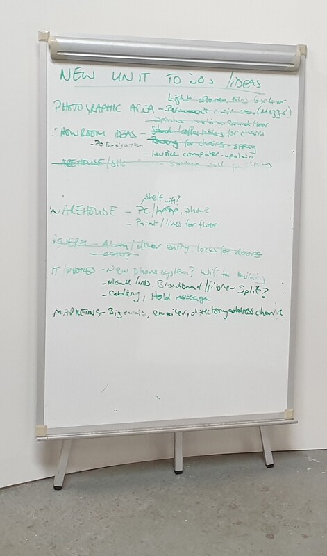 Whiteboard and Flip Chart