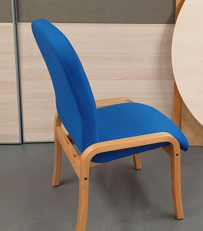 Royal blue meeting chair