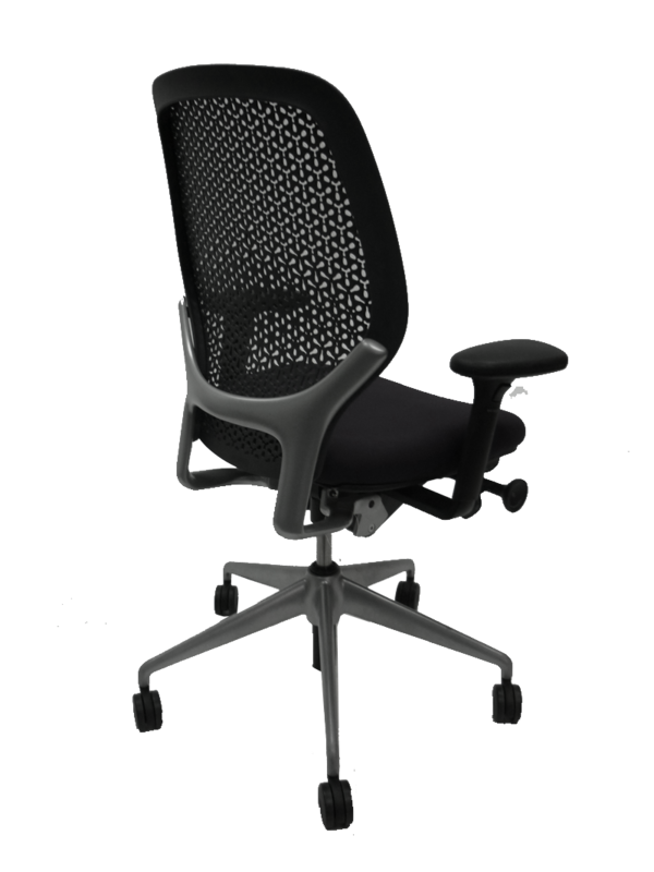 Orangebox ARA black task chair (CE)