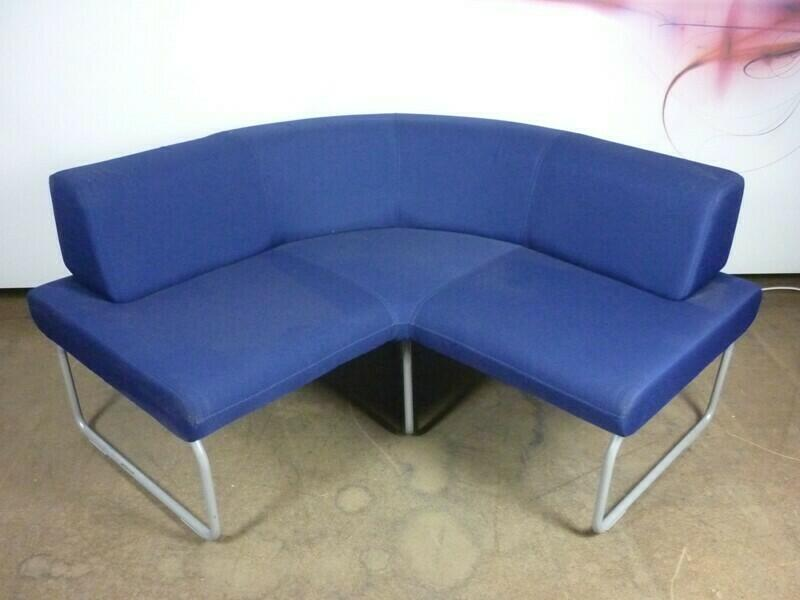 Blue  grey modular sofas