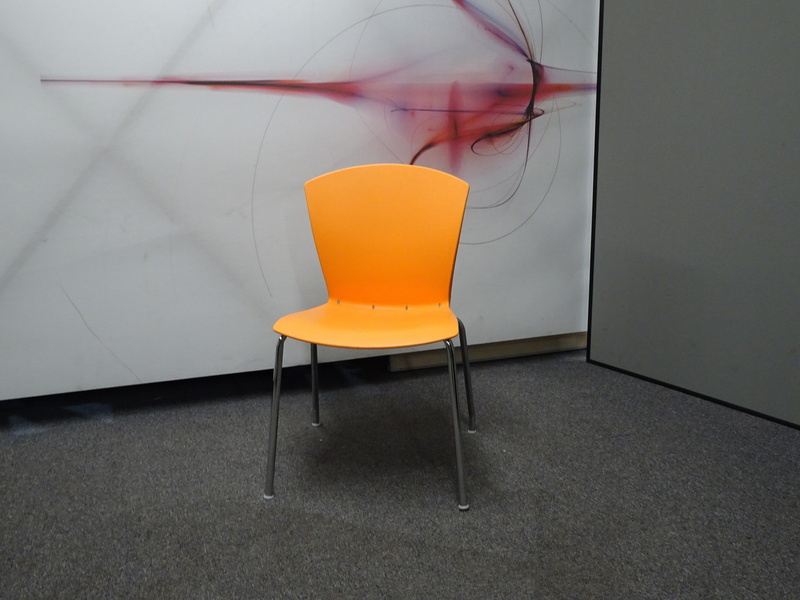 Carina Sesta Orange Cafeacute Chair
