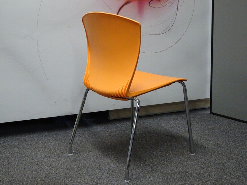 Carina Sesta Orange Café Chair