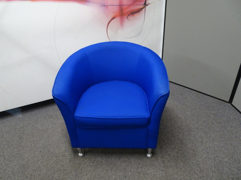 Royal Blue Tub Chair
