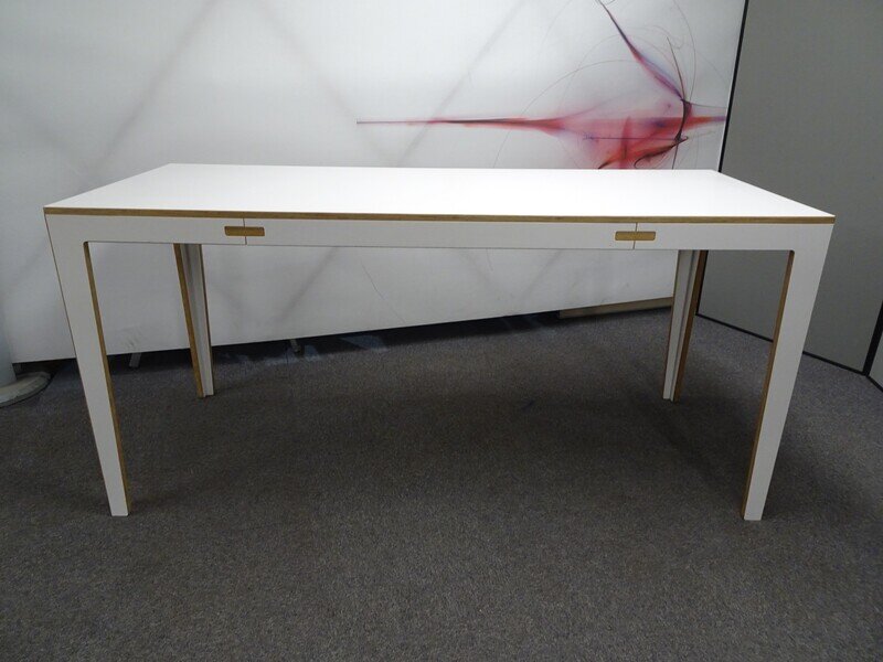 2000w mm Tall Breakout Table in White