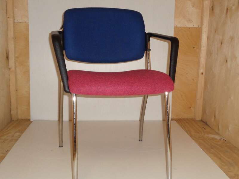 REDSPACE blue and pink meeting chair
