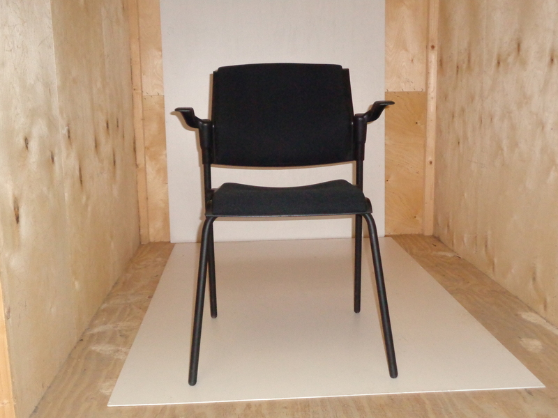 Black meeting chair