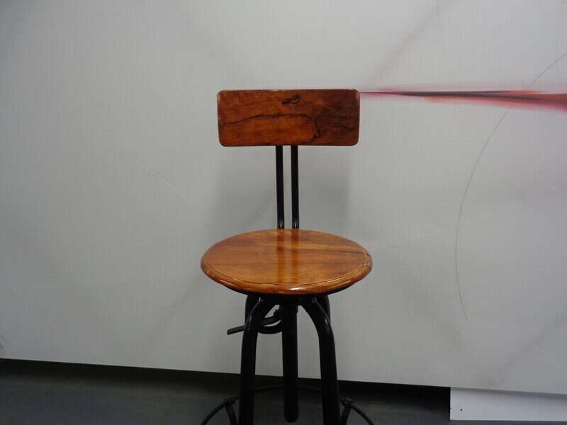 Rustic bar stool