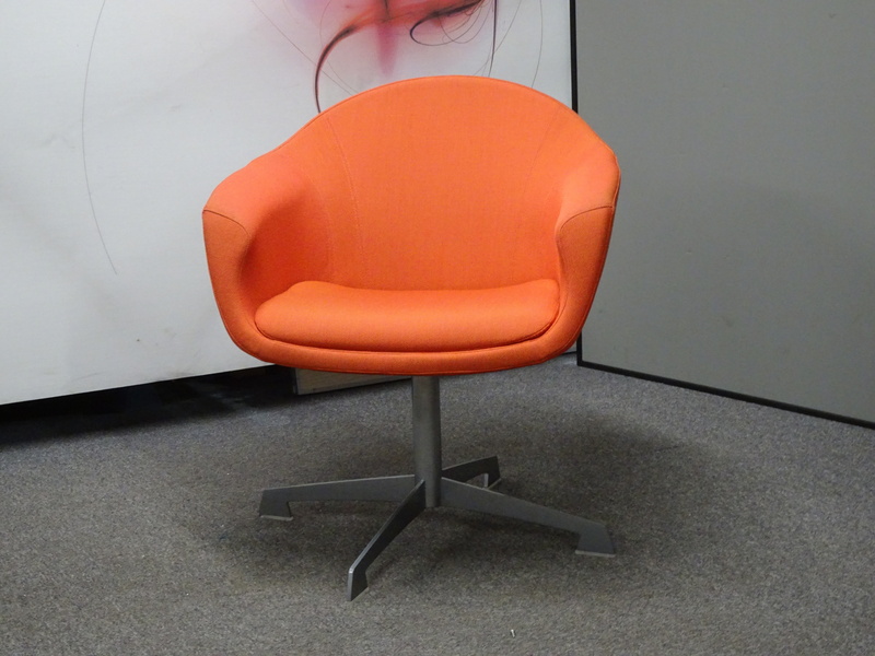 Connection Mortimer Armchair in Orange