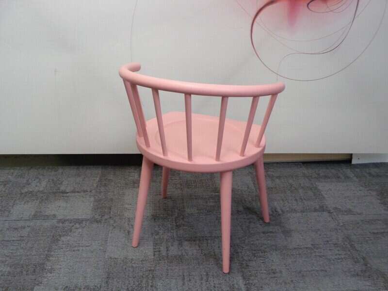 Andy Thornton pink W. lounge chair 