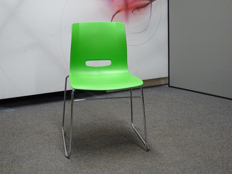 Allermuir Casper-CS1 Side Chair in Green