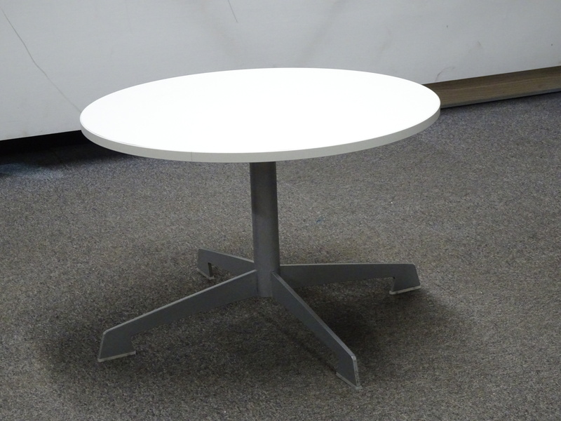 660dia mm Connection Circular White Coffee Table
