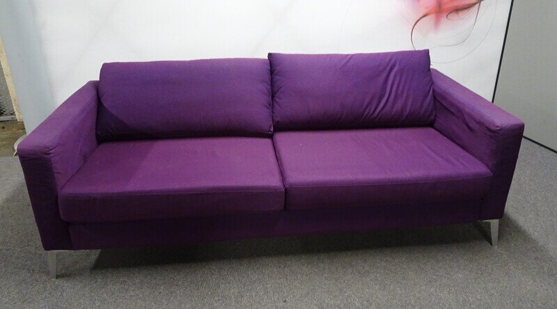 3 Seater Sofa in Purple