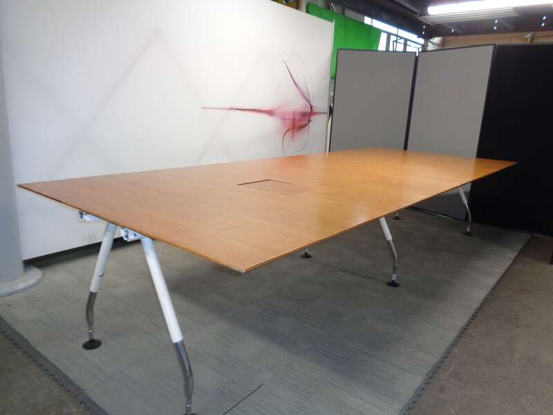 3600 x 1400mm Cherry Boardroom Table