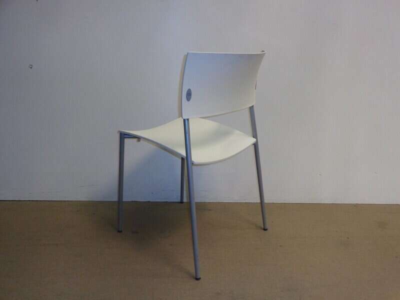 White Stacking Chair