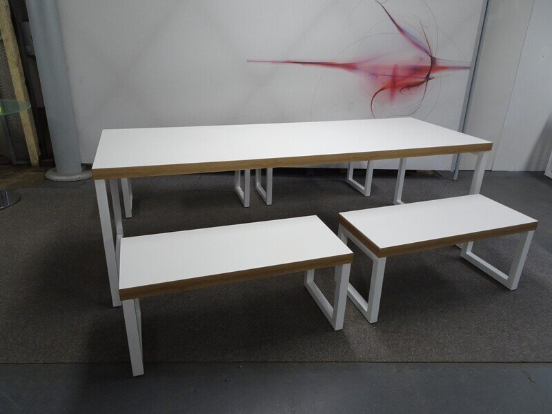 Frovi Block Bench & Table Set 2200w mm
