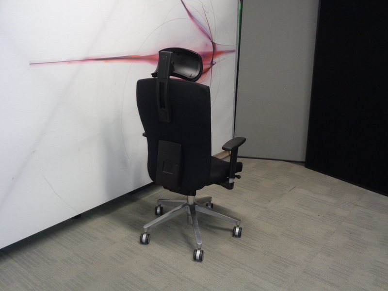 Connection Function Black Operator Chair
