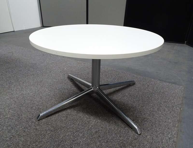 660dia mm White Circular Coffee Table