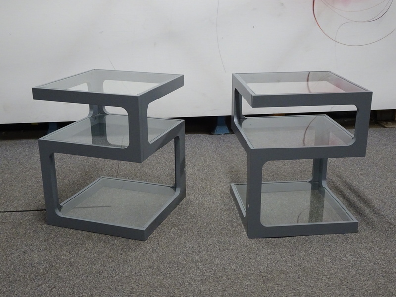 400sq mm Glass Side Table