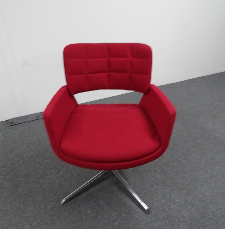 Connection Korus Armchair in Red Wine