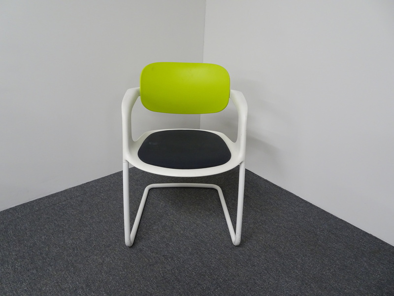 Allermuir Soul A781 Chair in White and Green
