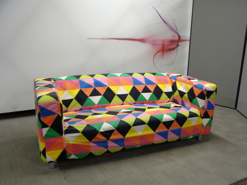 Multicolour 2 Seater Sofa