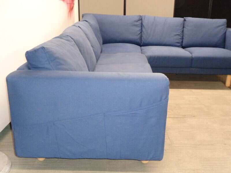 Blue Modular Sofa