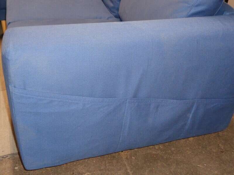 Blue Modular Sofa
