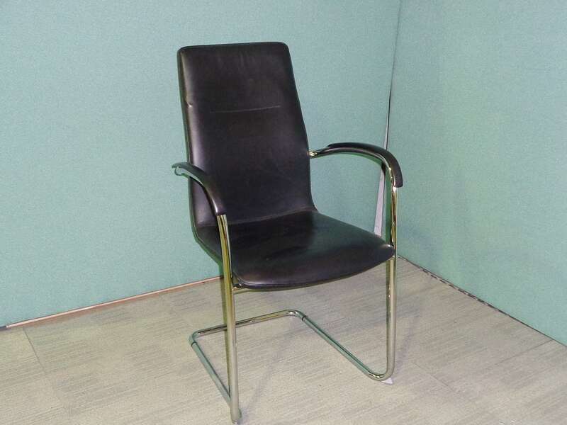 Kusch & Co Black Cantilever Chair