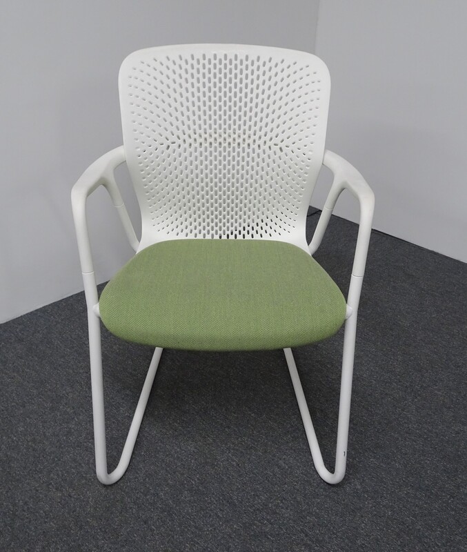 Herman Miller Keyn Chair with Green Seat