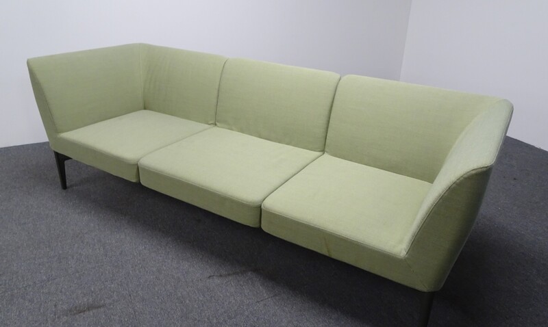 Pedrali social 3 Seater Fabric Sofa