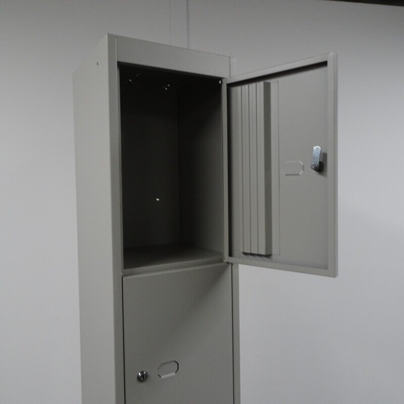 Grey Metal 4 Door Locker