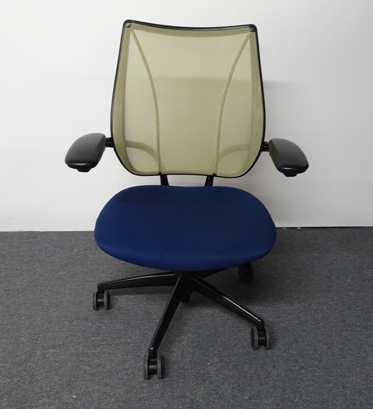 Humanscale Liberty Operator Chair in Black amp Grey