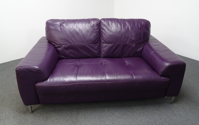 Purple 2 Seater Sofa