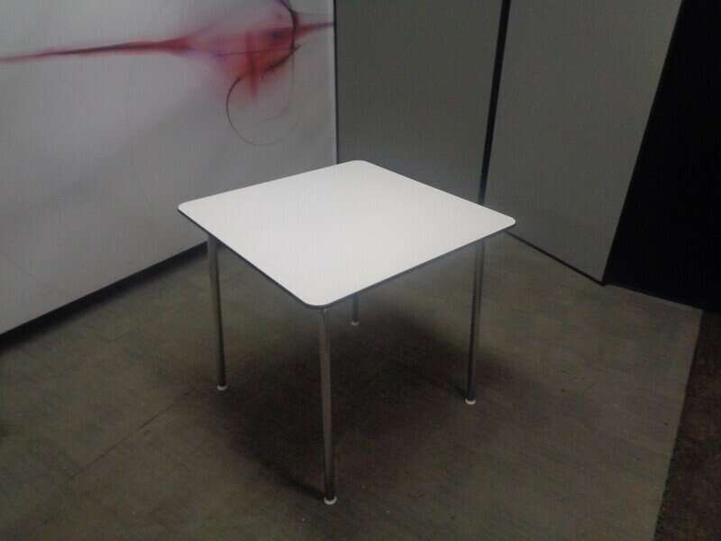 750sq mm Vitra White Square Table