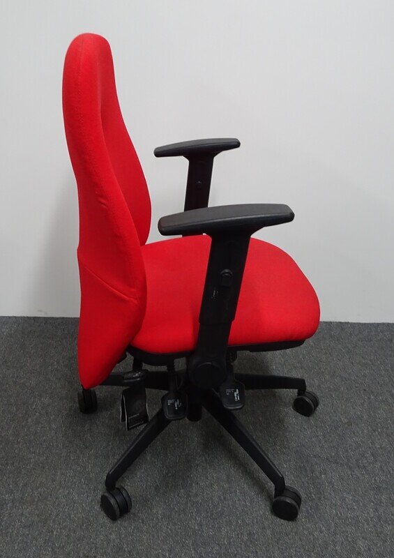 Summit Inflexion Red Operator Chair
