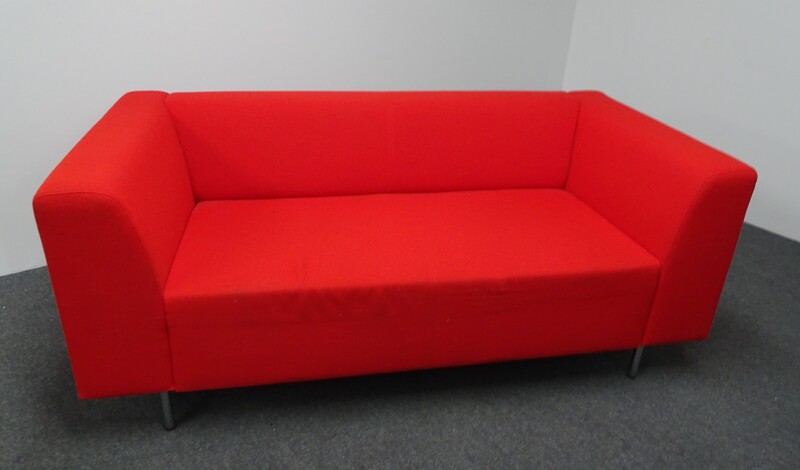 Deberenn Red 2 Seater Sofa