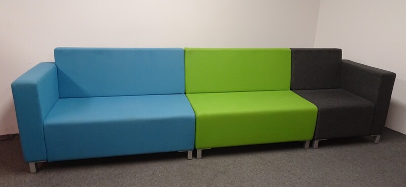 Multi Coloured Modular Sofa
