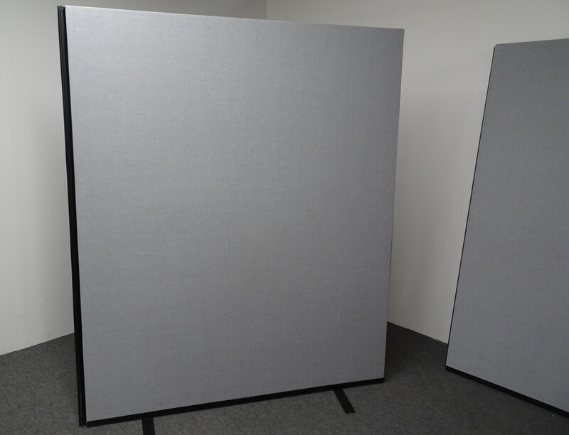 1800h x 1500w mm Grey Floor Standing Room Divider