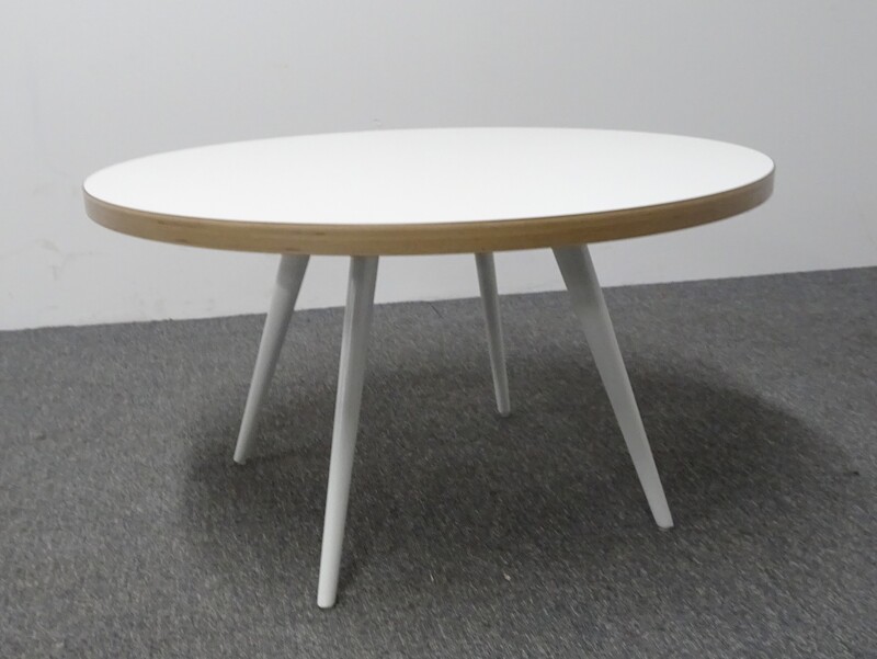700dia mm Circular Coffee Table with White Top