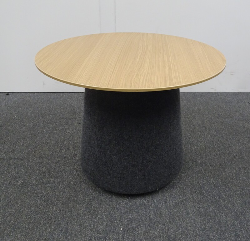 Orangebox Hep Table with Grey Upholstered Base