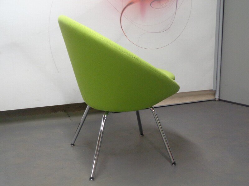 Allermuir Conic Tub Chair in Lime Green