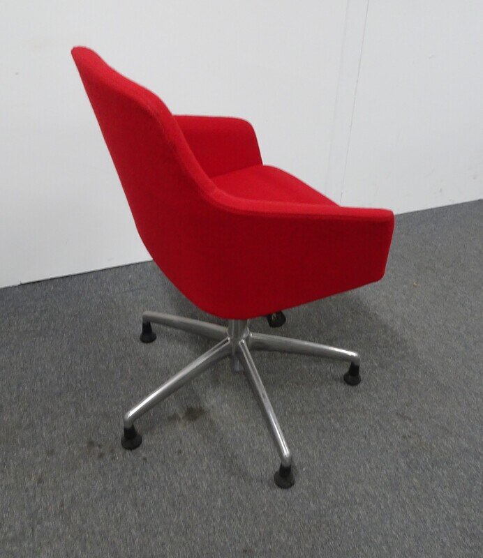 Boss Design Toto High Back Chair in Red